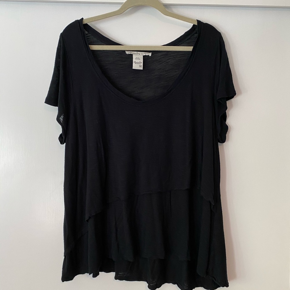 Black American Rag dressy t-shirt